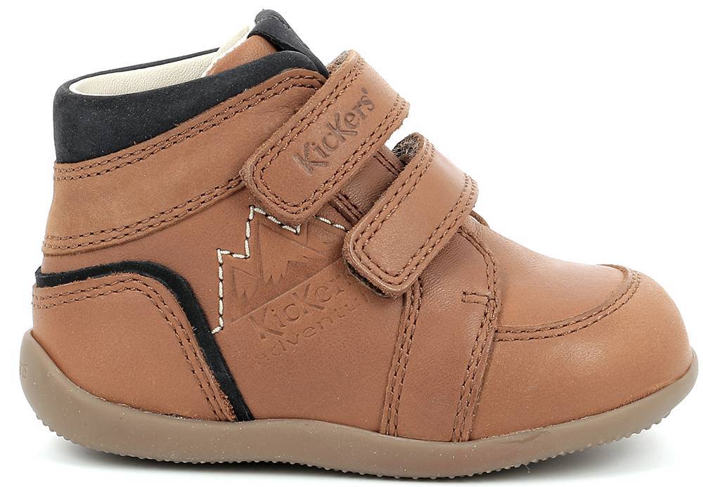 ΜΠΟΤΑΚΙ KICKERS BIKRO MOUNTAIN 878631 ΚΑΜΕΛ/ΣΚΟΥΡΟ ΜΠΛΕ (EU:21)
