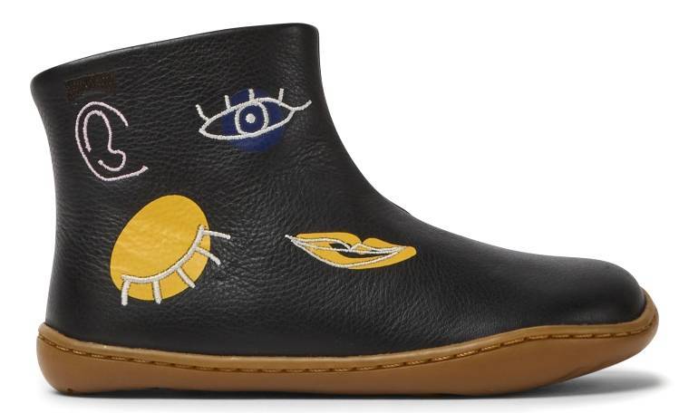 ΜΠΟΤΑΚΙΑ CAMPER TWINS K900216-003 ΜΑΥΡΟ (EU:26)