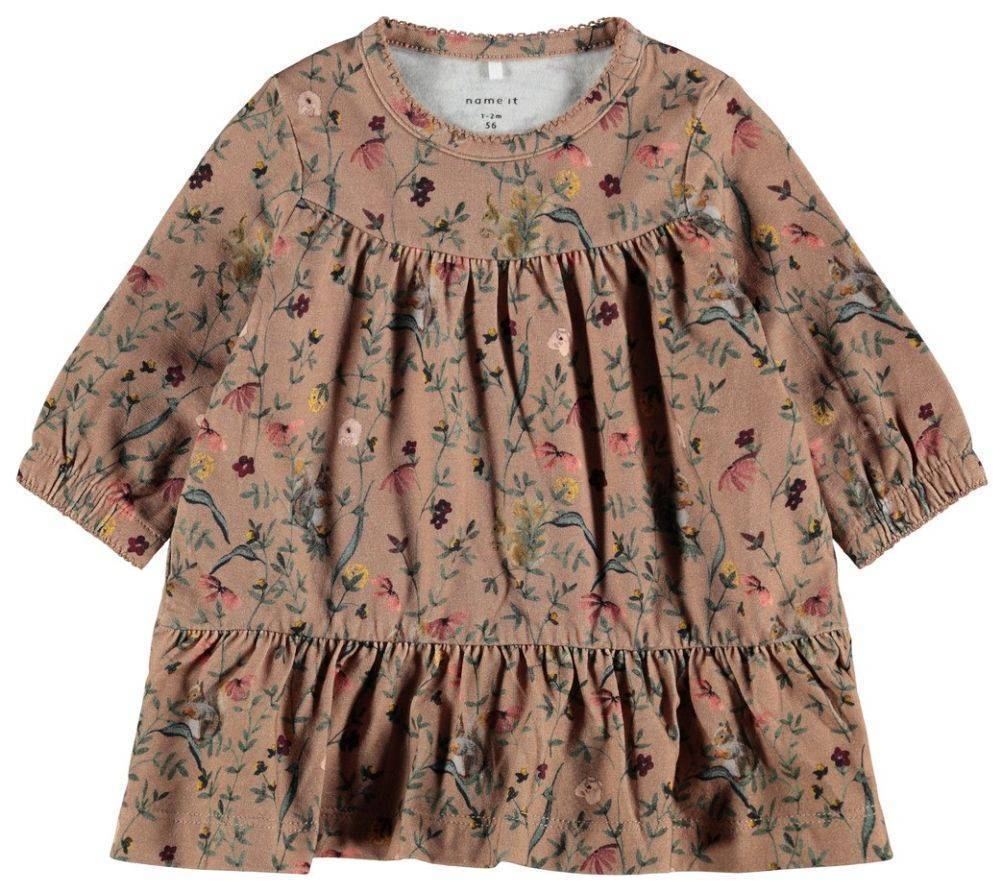 NAME IT ΦΟΡΕΜΑ NAME IT 13196363 NBFRACHEL ΑΝΟΙΧΤΟ ΚΑΦΕ/ΠΟΛΥΧΡΩΜΟ (68 CM)-(6 ΜΗΝΩΝ)