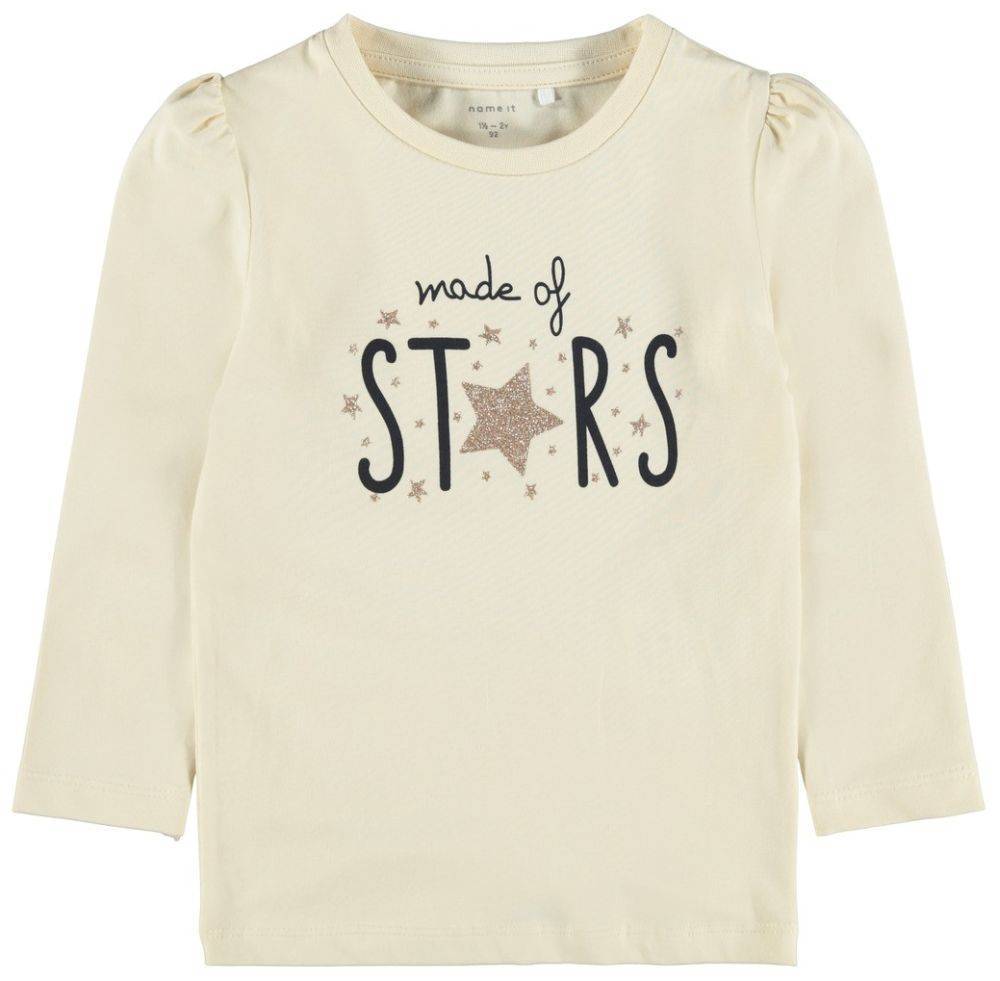 ΜΠΛΟΥΖΑ ΜΑΚΡΥΜΑΝΙΚΗ NAME IT 13196309 NMFRAFA ΕΚΡΟΥ (92 CM)-(2 ΕΤΩΝ)