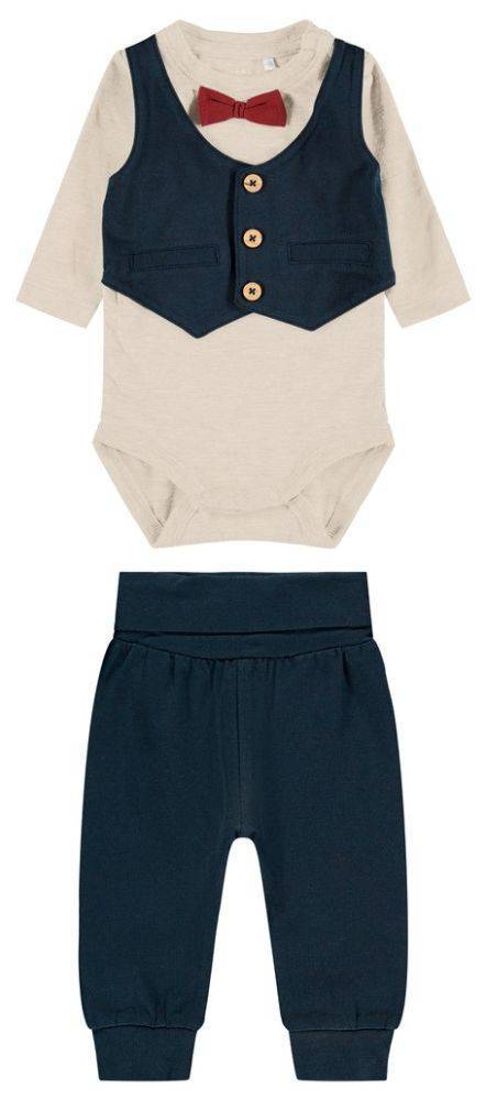 ΣΕΤ ΡΟΥΧΩΝ NAME IT 13196551 NBMROCCO ΣΚΟΥΡΟ ΜΠΛΕ/ΛΕΥΚΟ (74 CM)-(9 ΜΗΝΩΝ) NAME IT