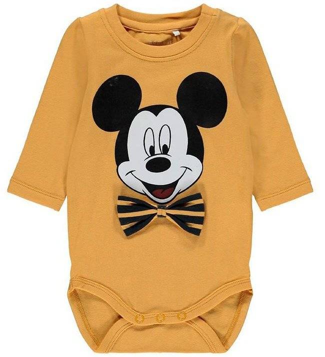 ΖΙΠΟΥΝΑΚΙ NAME IT 13196793 NBMMICKEY ΚΙΤΡΙΝΟ (80 CM)-(12 ΜΗΝΩΝ)