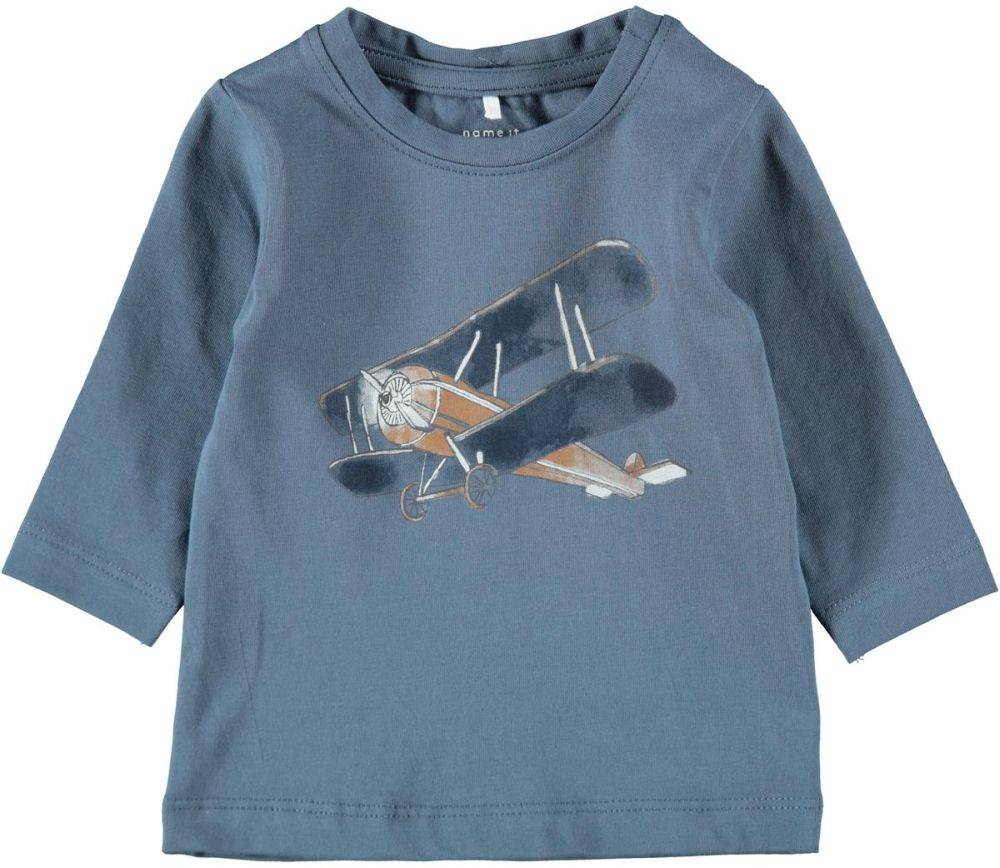 ΜΠΛΟΥΖΑ NAME IT 13196600 NBMSKJALM ΜΠΛΕ (74 CM)-(9 ΜΗΝΩΝ) NAME IT