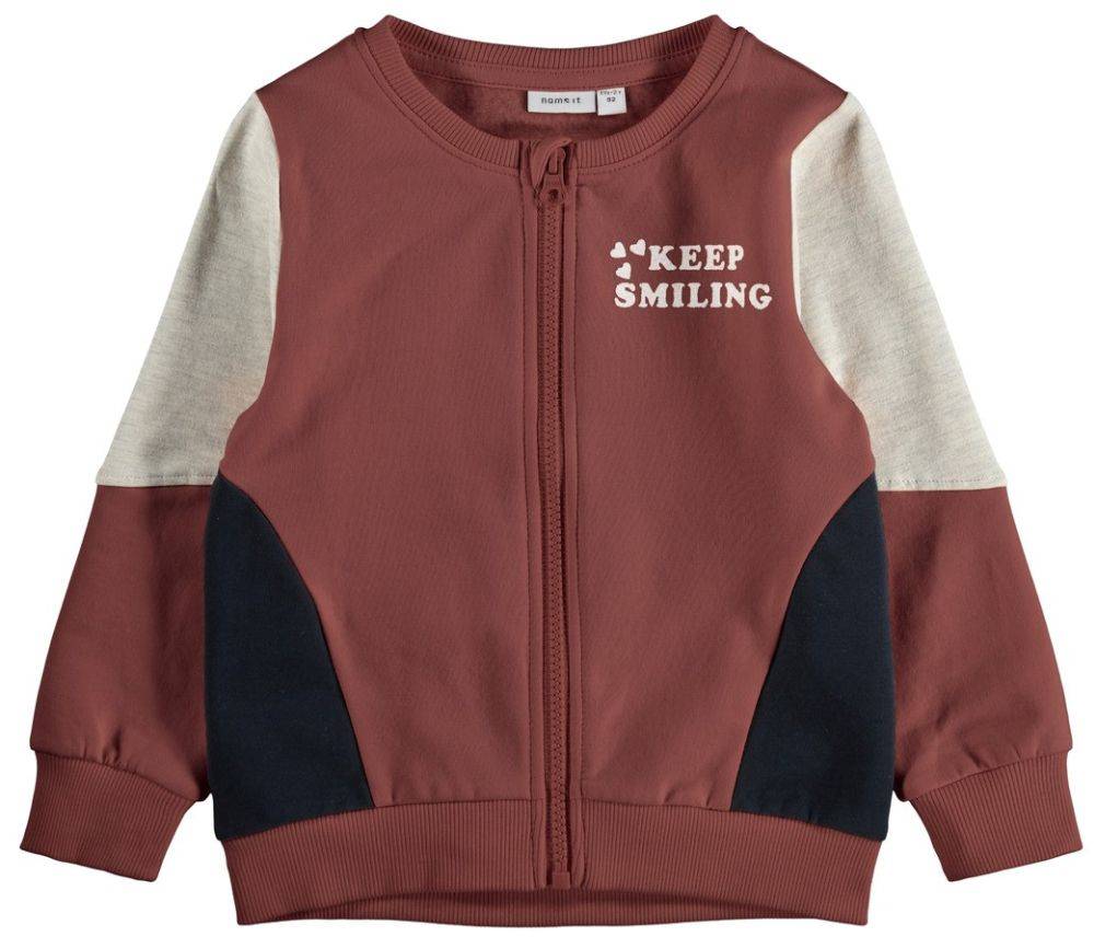 ΦΟΥΤΕΡ ΜΕ ΦΕΡΜΟΥΑΡ NAME IT 13194523 NMFLORI ΜΠΟΡΝΤΩ/ΓΚΡΙ (110 CM)-(5 ΕΤΩΝ) NAME IT