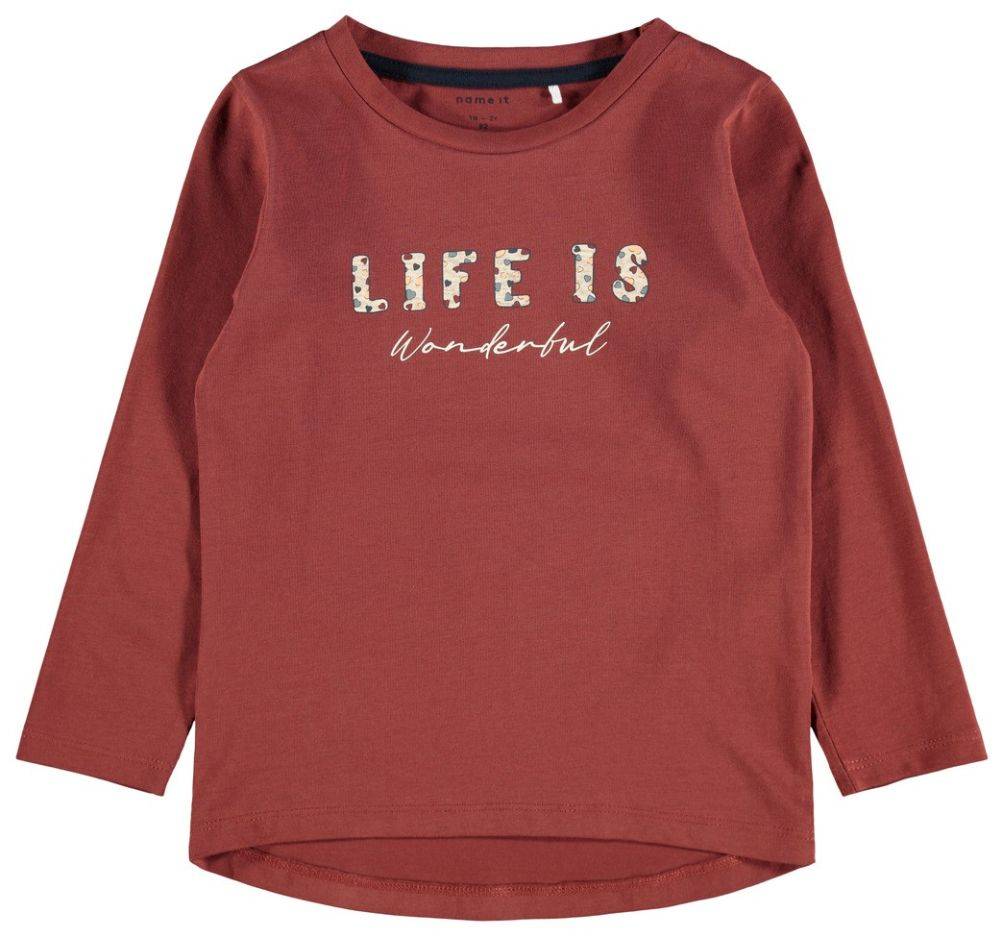 NAME IT ΜΠΛΟΥΖΑ NAME IT 13194522 NMFLADINE ΜΠΟΡΝΤΩ (92 CM)-(2 ΕΤΩΝ)