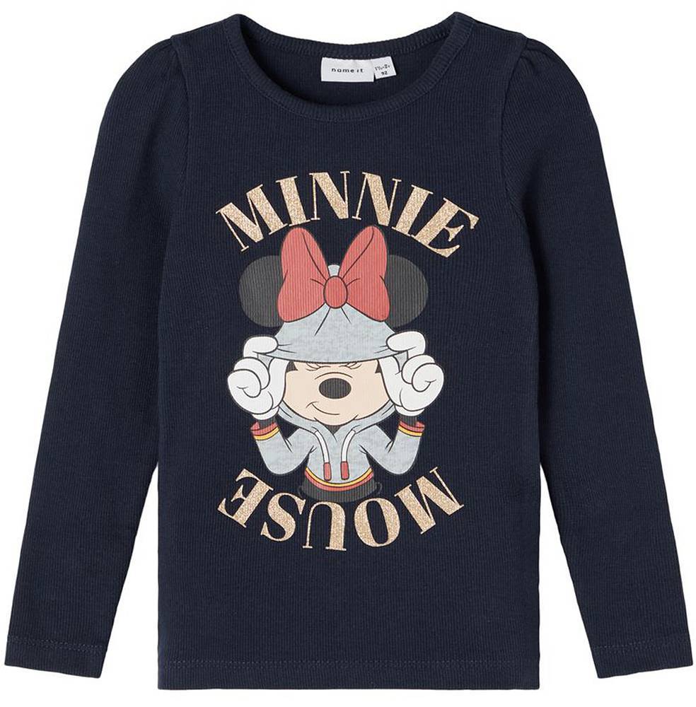 ΜΠΛΟΥΖΑ NAME IT 13193859 NMFMINNIE ΣΚΟΥΡΟ ΜΠΛΕ (116 CM)-(6 ΕΤΩΝ) NAME IT