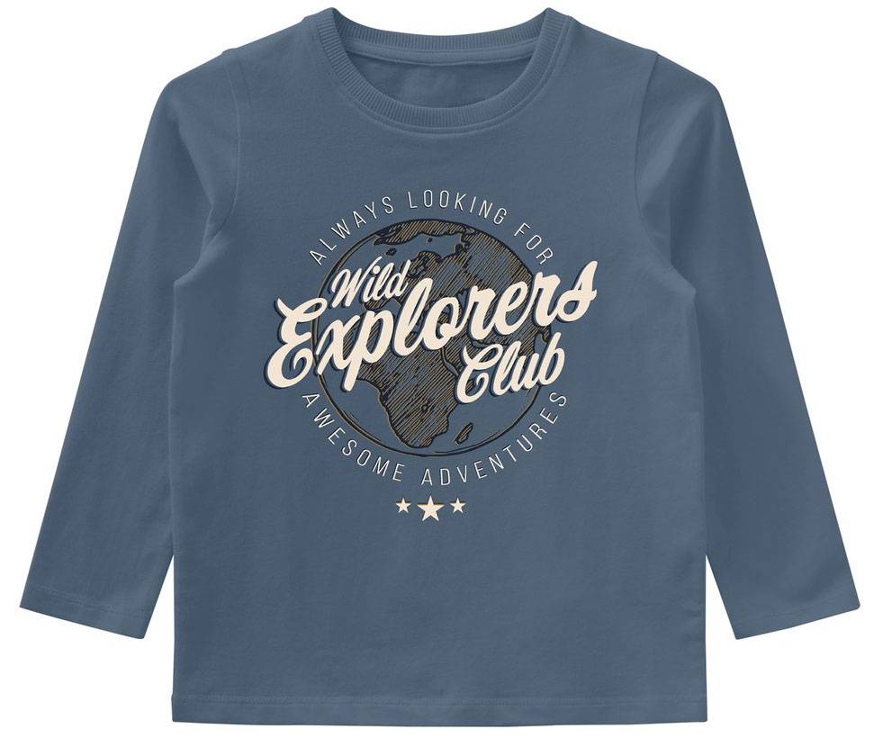 ΜΠΛΟΥΖΑ NAME IT 13194215 NMMVUX ΜΠΛΕ ΡΑΦ (92 CM)-(2 ΕΤΩΝ) NAME IT