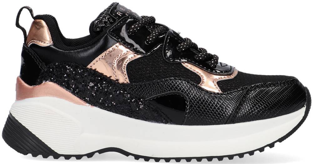 SNEAKERS REPLAY GBS24.332.C0028S ΜΑΥΡΟ/ΡΟΖ ΧΡΥΣΟ (EU:28) REPLAY