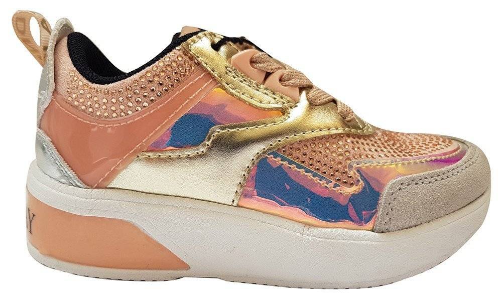 ΠΑΠΟΥΤΣΙΑ REPLAY GBS34.332.C0006S ΡΟΖ/ΧΡΥΣΟ (EU:28) REPLAY