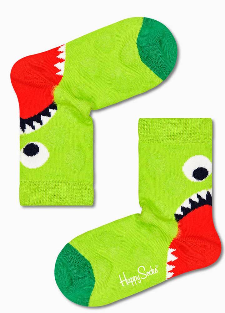 HAPPY SOCKS ΚΑΛΤΣΕΣ HAPPY SOCKS HUNGRY HEEL SOCK KHHE01-2000 ΠΡΑΣΙΝΟ (EU:24-26)