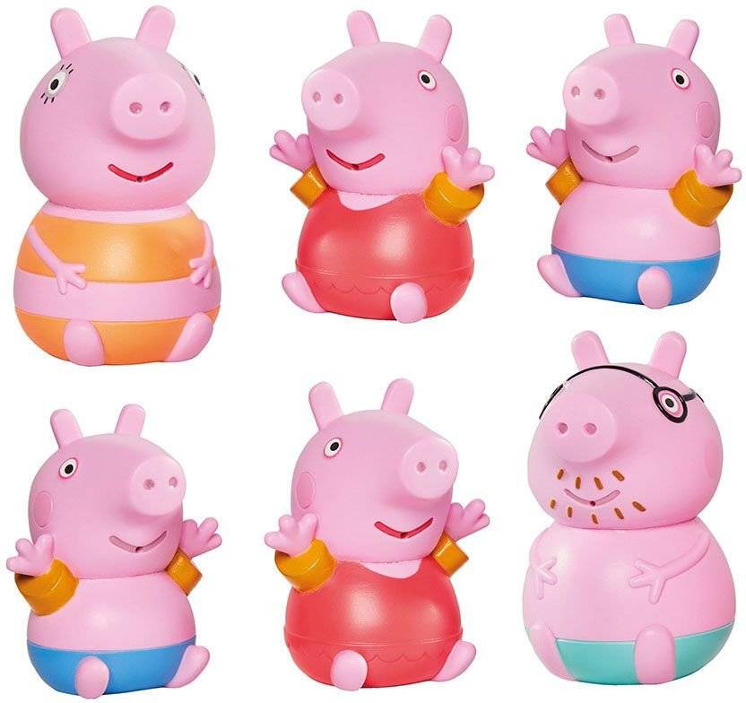 TOMY TOOMIES ΒΡΕΦΙΚΟ ΠΑΙΧΝΙΔΙ ΜΠΑΝΙΟΥ TOMY TOOMIES ΟΙΚΟΓΕΝΕΙΑ PEPPA PIG SQUIRTERS (18+ ΜΗΝΩΝ)