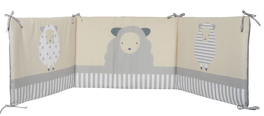 DAS HOME ΠΑΝΤΑ ΚΟΥΝΙΑΣ DAS HOME BABY SMILE DIGITAL 6595 ΓΚΡΙ 45X195CM