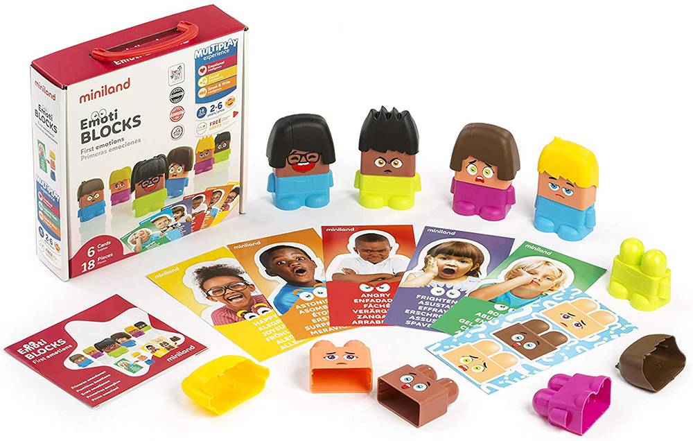 MINILAND ΠΑΙΧΝΙΔΙ ΔΡΑΣΤΗΡΙΟΤΗΤΩΝ MINILAND EMOTIBLOCKS