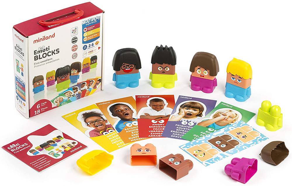 MINILAND ΠΑΙΧΝΙΔΙ ΔΡΑΣΤΗΡΙΟΤΗΤΩΝ MINILAND EMOTIBLOCKS