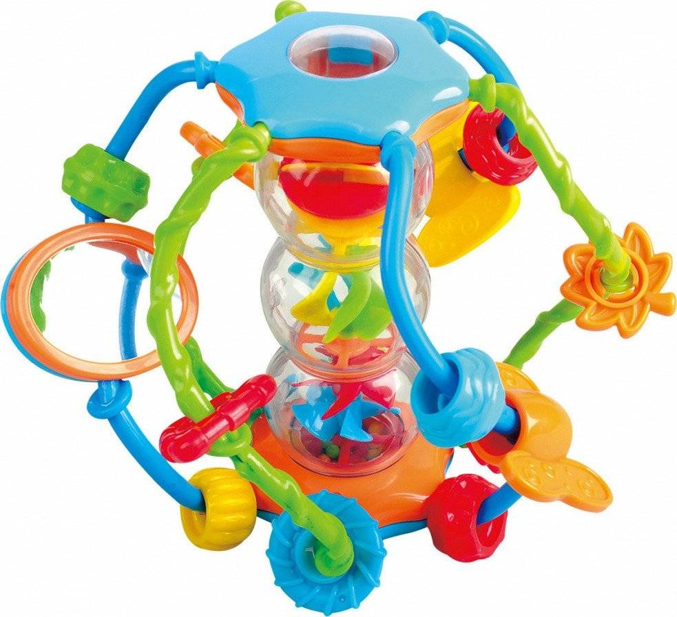ΜΠΑΛΑ ΔΡΑΣΤΗΡΙΟΤΗΤΩΝ ΓΙΑ ΜΙΚΡΑ ΧΕΡΑΚΙΑ PLAYGO LITTLE HANDS ACTIVITY BALL (1596)