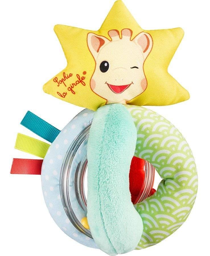 SOPHIE LA GIRAFE ΚΟΥΔΟΥΝΙΣΤΡΑ ΠΟΛΥΧΡΩΜΗ ΜΕ ΧΑΝΤΡΕΣ SOPHIE LA GIRAFE