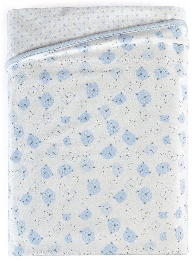 ΚΟΥΒΕΡΤΑ ΑΓΚΑΛΙΑΣ ΔΙΠΛΗΣ ΟΨΗΣ KENTIA HOPPER 19 ΛΕΥΚΟ/ΓΑΛΑΖΙΟ (75X100CM CM) KENTIA