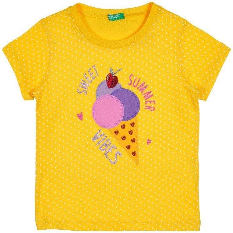 T-SHIRT BENETTON 6 CALIFORNIAN G ΚΙΤΡΙΝΟ (90 CM)-(2 ΕΤΩΝ) BENETTON