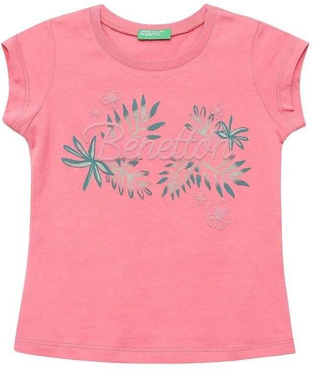 T-SHIRT BENETTON CA ΡΟΔΑΚΙΝΙ (82 CM)-(1-2 ΕΤΩΝ)
