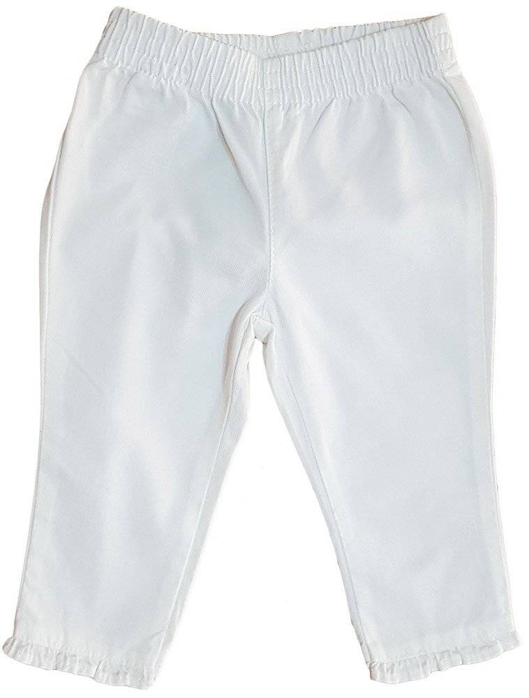 BENETTON ΠΑΝΤΕΛΟΝΙ BENETTON BASIC BABY ΛΕΥΚΟ (74 CM)-(9-12 ΜΗΝΩΝ)