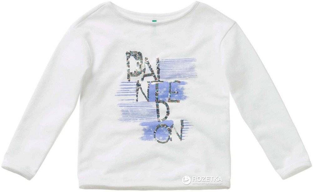 ΜΠΛΟΥΖΑ BENETTON ART 1 GIRL ΛΕΥΚΟ/ΜΠΛΕ (120 CM)-(6-7 ΕΤΩΝ) BENETTON