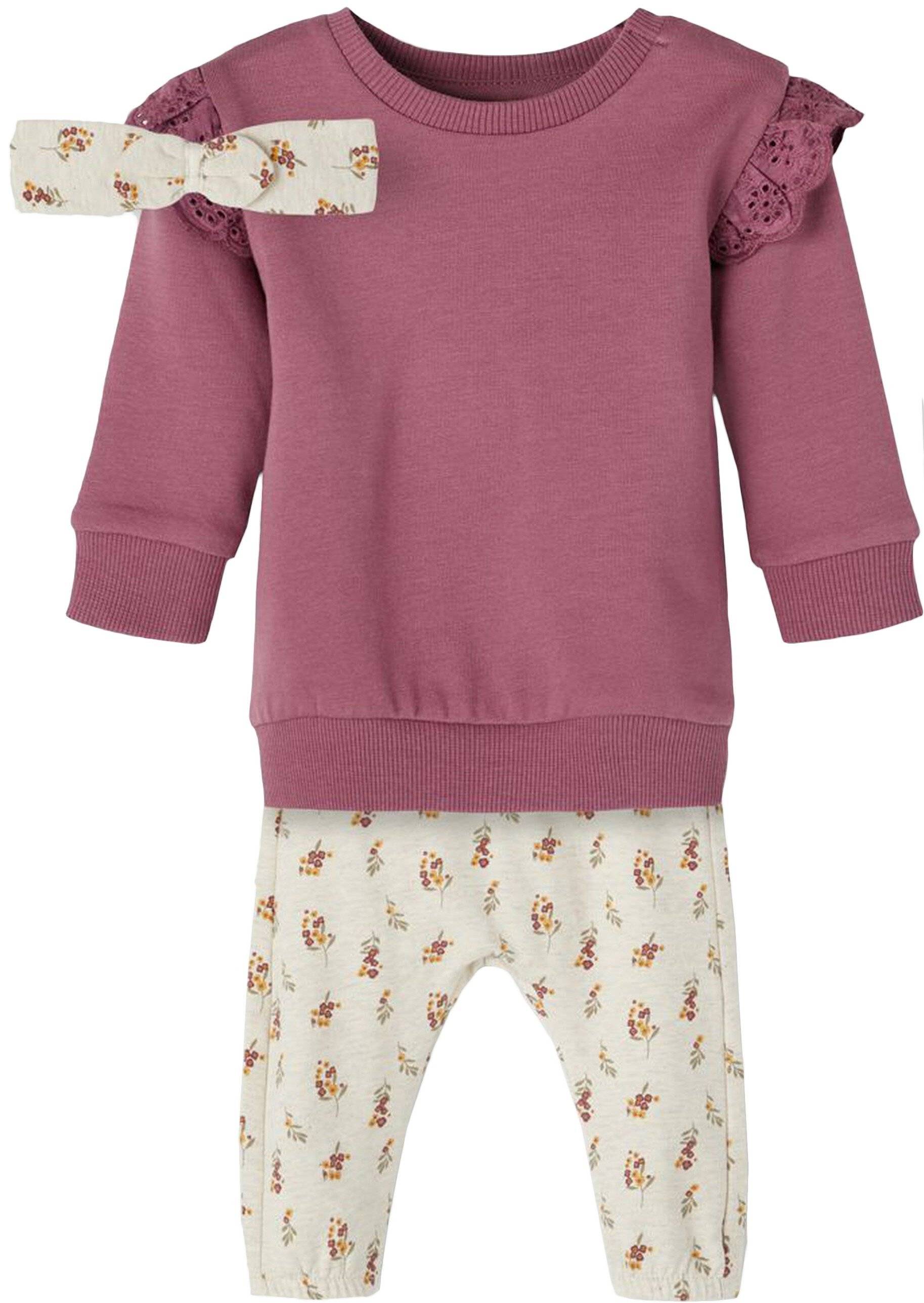 ΣΕΤ ΡΟΥΧΩΝ NAME IT 13199075 NBFTABITA ΣΑΠΙΟ ΜΗΛΟ/ΕΚΡΟΥ 3ΤΜΧ (62 CM)-(4 ΜΗΝΩΝ) NAME IT