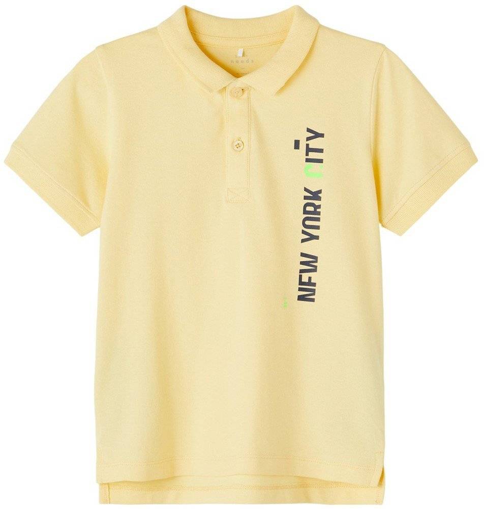 POLO T-SHIRT NAME IT 13200112 NKMVOLO ΑΝΟΙΧΤΟ ΚΙΤΡΙΝΟ (122-128 CM)-(7-8 ΕΤΩΝ) NAME IT