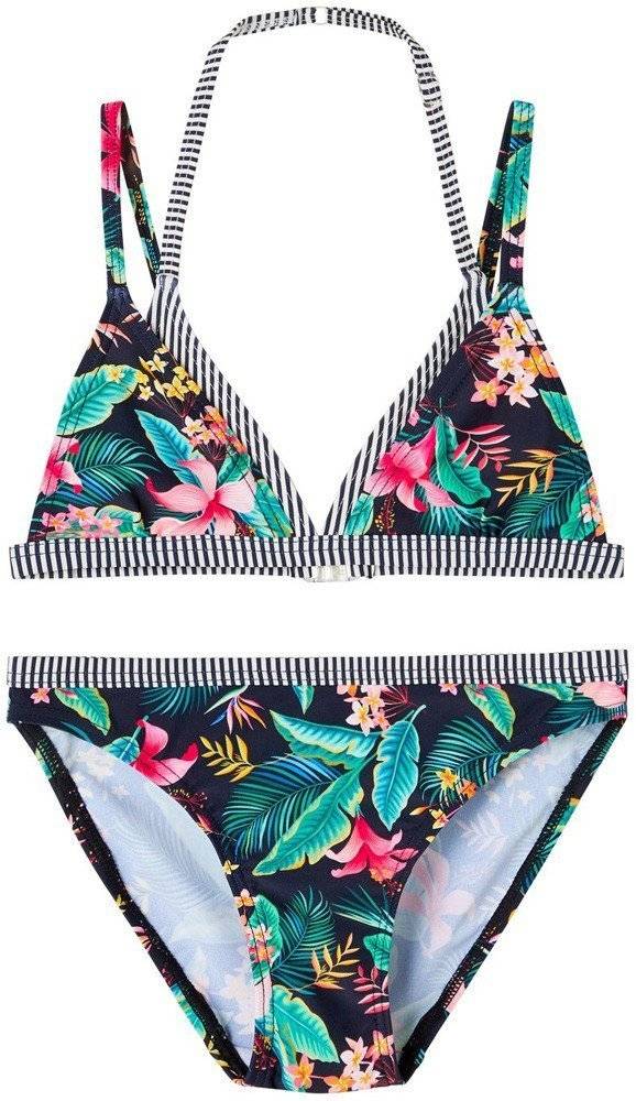BIKINI SET NAME IT 13199611 NKFZUALA ΣΚΟΥΡΟ ΜΠΛΕ/ΠΟΛΥΧΡΩΜΟ (122-128 CM)-(7-8 ΕΤΩΝ) NAME IT
