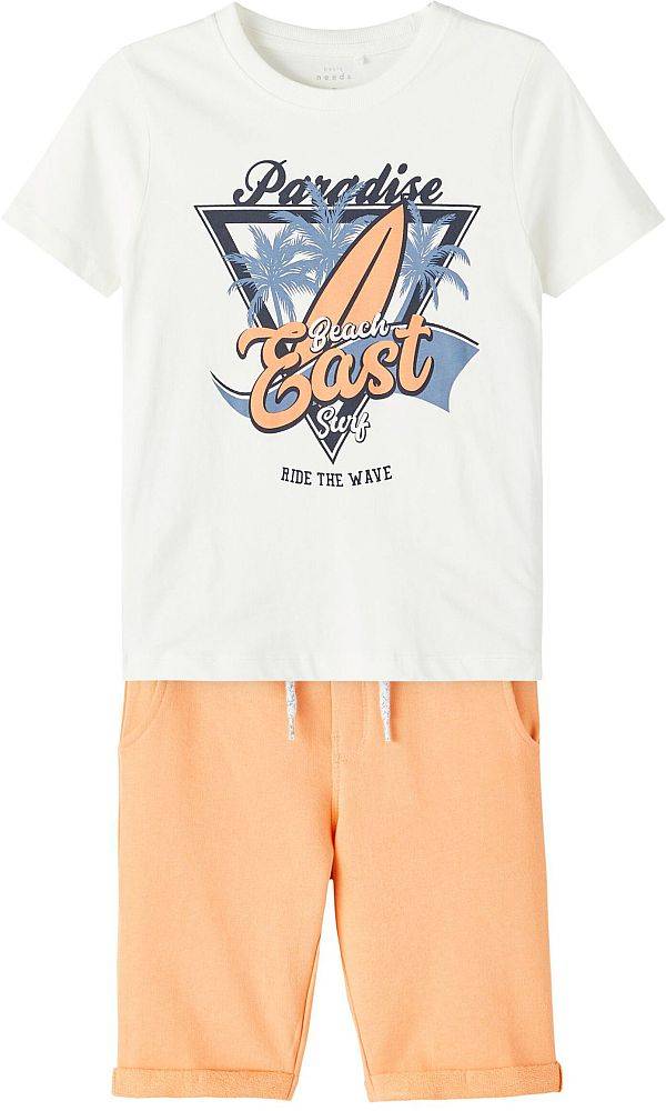 ΣΕΤ ΡΟΥΧΩΝ NAME IT 13200290 NKMVIGANO ΛΕΥΚΟ/ΠΟΡΤΟΚΑΛΙ (128 CM)-(8 ΕΤΩΝ)