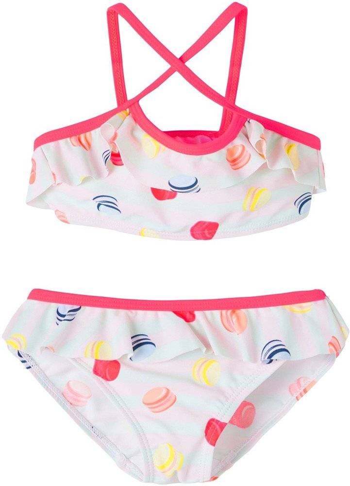 BIKINI SET NAME IT 13199648 NMFZEMA ΛΕΥΚΟ/ΠΟΛΥΧΡΩΜΟ (86-92 CM)-(1-2 ΕΤΩΝ) NAME IT