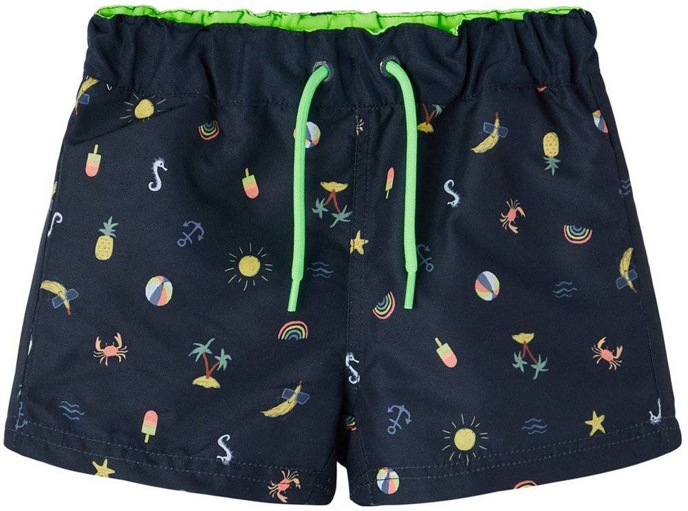 ΜΑΓΙΟ BOXER NAME IT 13199727 NMMZEAN ΣΚΟΥΡΟ ΜΠΛΕ (110 CM)-(5 ΕΤΩΝ) NAME IT