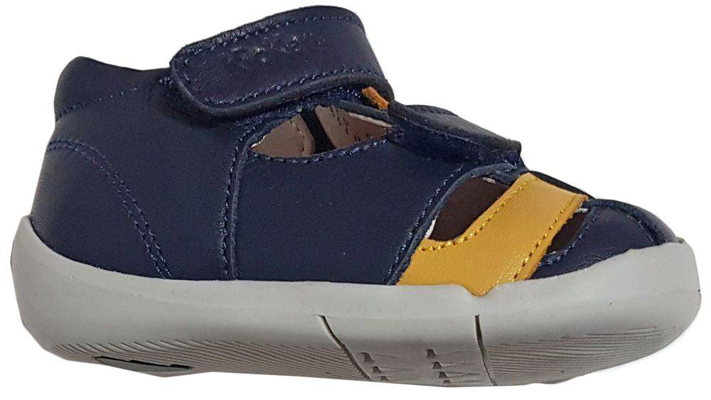 ΠΑΠΟΥΤΣΟΠΕΔΙΛΑ KICKERS WASABOU 858392 ΜΠΛΕ/ΚΙΤΡΙΝΟ (EU:19)