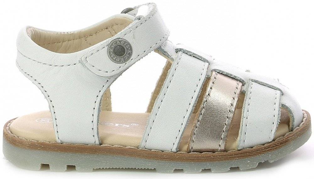 ΠΑΠΟΥΤΣΟΠΕΔΙΛΑ KICKERS NONOSTI 895193 ΛΕΥΚΟ/ΑΣΗΜΙ (EU:25)