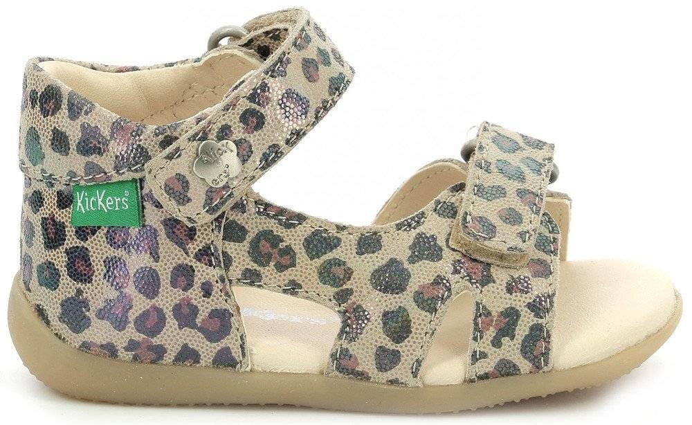ΠΕΔΙΛΑ KICKERS BINSIA-2 860592 ΛΕΟΠΑΡ ΚΑΜΕΛ (EU:21)