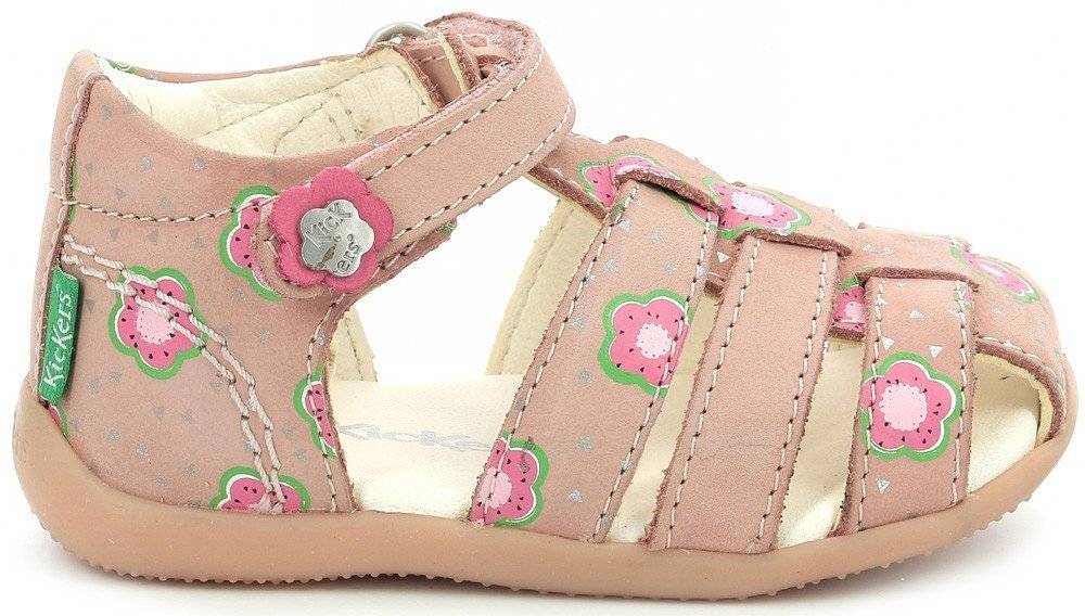 ΠΑΠΟΥΤΣΟΠΕΔΙΛΑ KICKERS BIGFLO-2 860609 ΑΝΟΙΧΤΟ ΡΟΖ (EU:20)