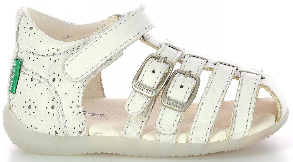 ΠΑΠΟΥΤΣΟΠΕΔΙΛΑ KICKERS BIGKRO 894603 ΛΕΥΚΟ (EU:19)