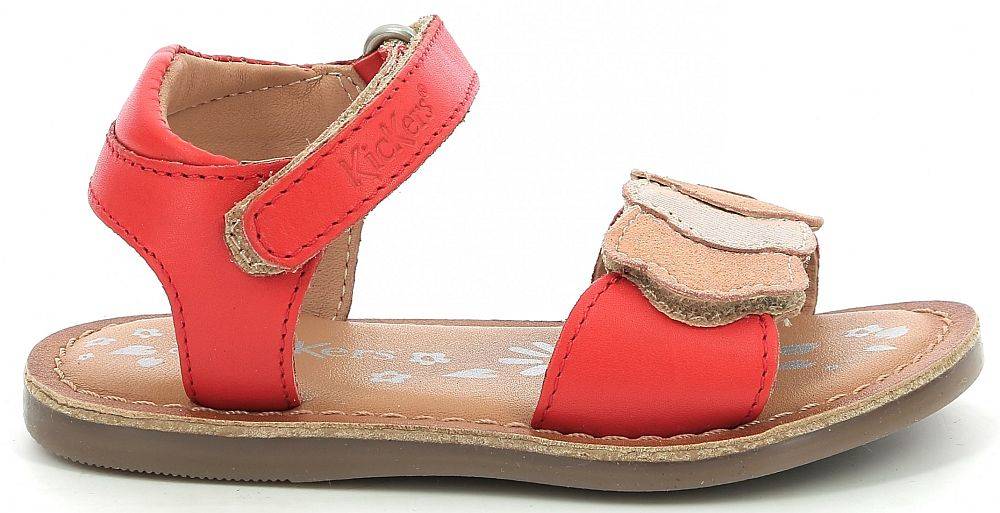 ΠΕΔΙΛΑ KICKERS DYASTAR 858584 ΠΟΡΤΟΚΑΛΙ ΜΕΤΑΛΛΙΖΕ (EU:24) KICKERS