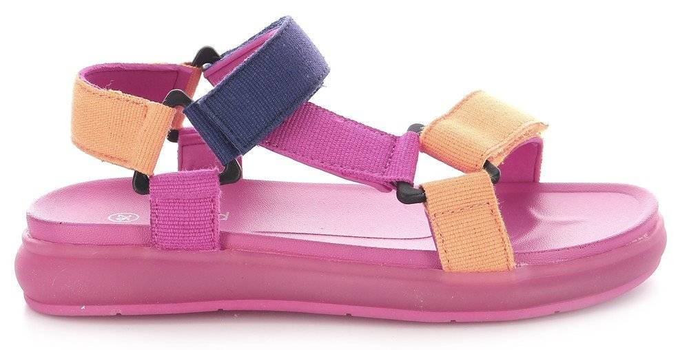 ΣΑΝΔΑΛΙΑ MOD8 LAMIS 894411 ΦΟΥΞΙΑ/ΠΟΡΤΟΚΑΛΙ/ΣΚΟΥΡΟ ΜΠΛΕ (EU:32) MOD8