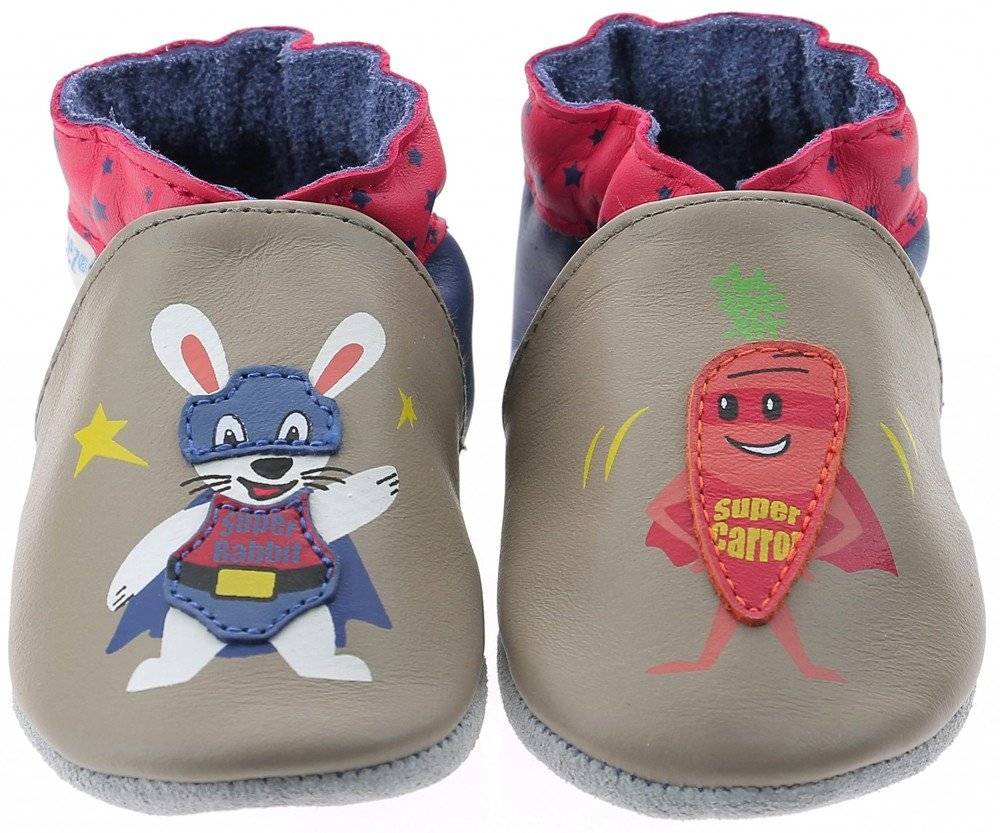 ΠΑΝΤΟΦΛΑΚΙΑ ROBEEZ MEGA HEROES 890570 ΓΚΡΙ/ΣΚΟΥΡΟ ΜΠΛΕ (EU:19/20) ROBEEZ