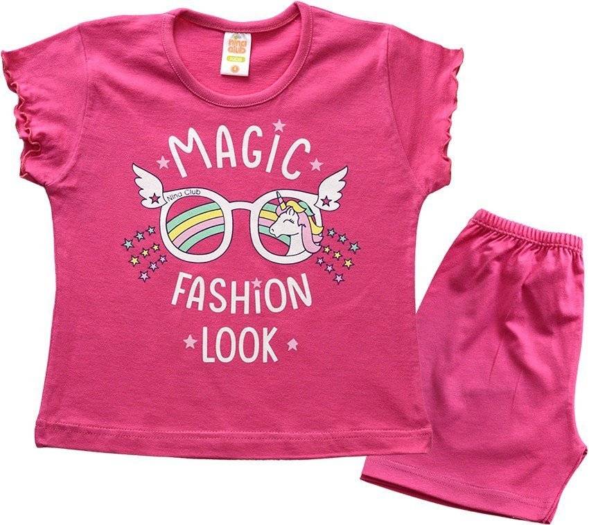 ΠΥΤΖΑΜΕΣ NINA CLUB 148 ΦΟΥΞΙΑ (112-116CM)-(5 ΕΤΩΝ)