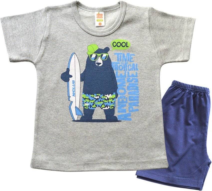 ΠΥΤΖΑΜΕΣ NINA CLUB 157 ΓΚΡΙ ΜΕΛΑΝΖΕ/ΜΠΛΕ (104-112CM)-(4 ΕΤΩΝ) NINA CLUB