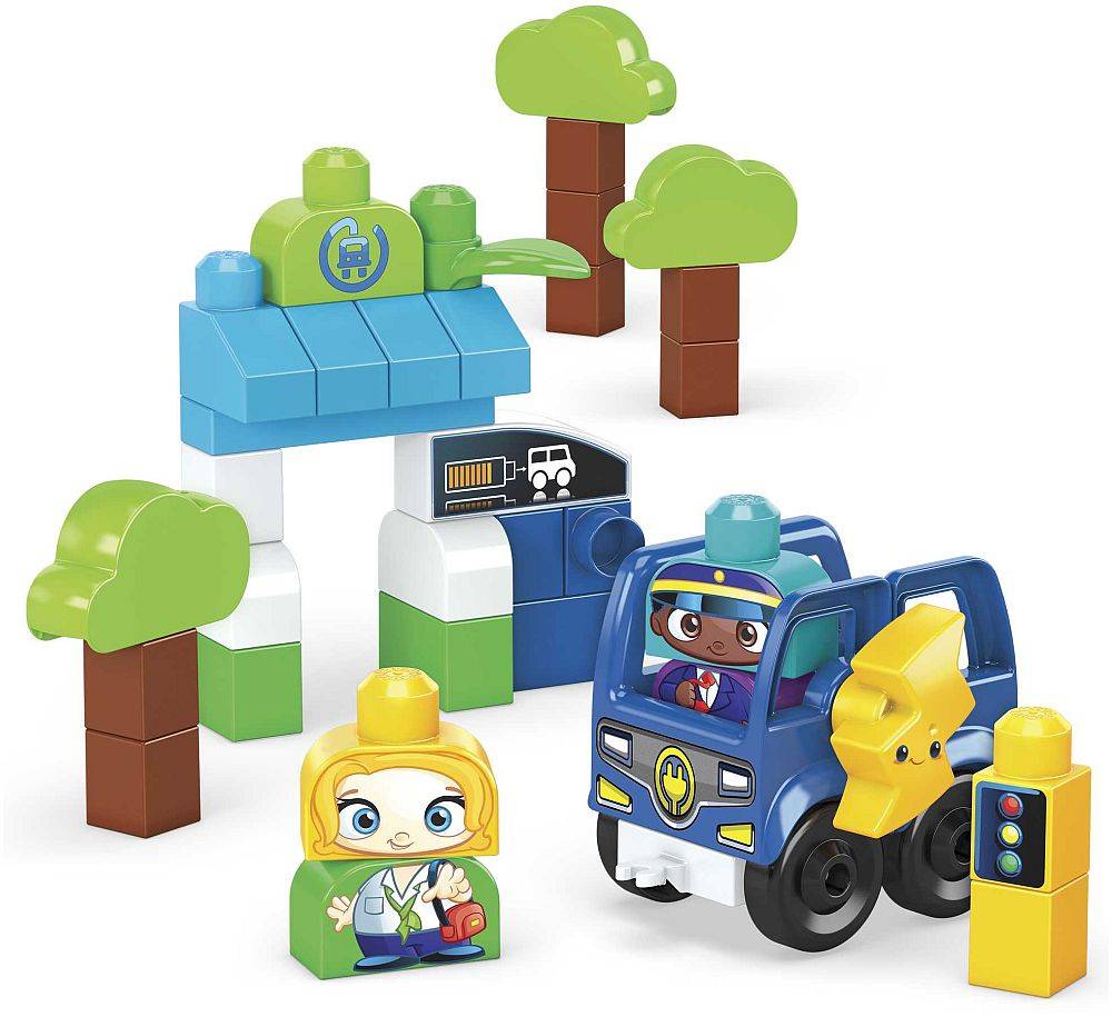 MEGA GREEN TOWN - ΟΙΚΟΛΟΓΙΚΟ ΛΕΩΦΟΡΕΙΟ (HDX90) FISHER-PRICE