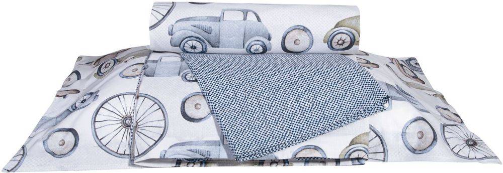 ΣΕΤ ΣΕΝΤΟΝΙΑ GREENWICH POLO CLUB ΒΑΒΥ 8822 ΜΠΕΖ/ΓΚΡΙ 170X260CM 3ΤΜΧ GREENWICH POLO CLUB