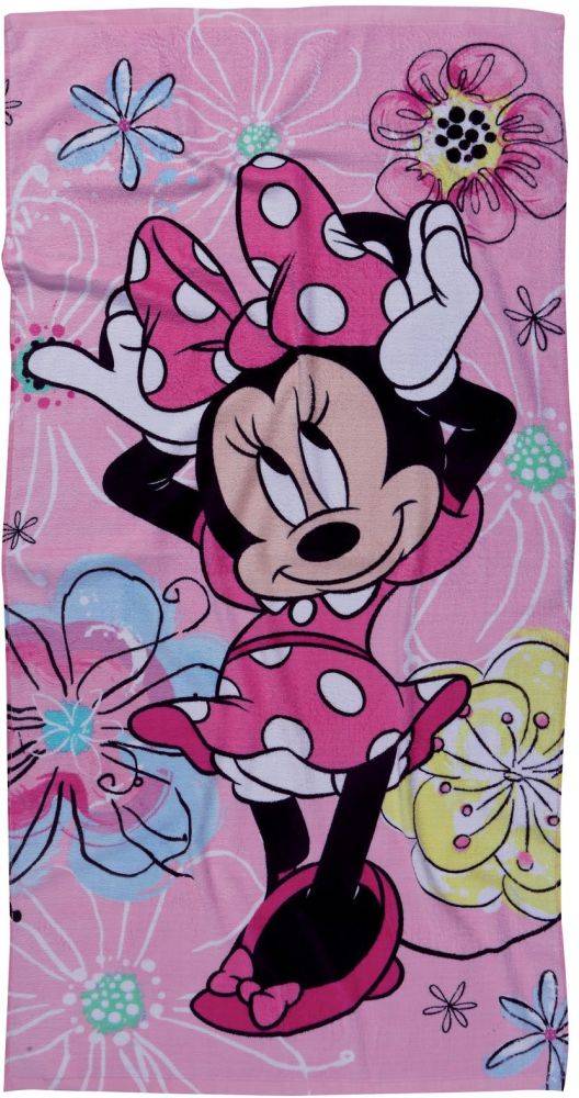 ΠΕΤΣΕΤΑ ΘΑΛΑΣΣΗΣ DAS HOME MINNIE 5852 ΡΟΖ 70X140CM DAS HOME
