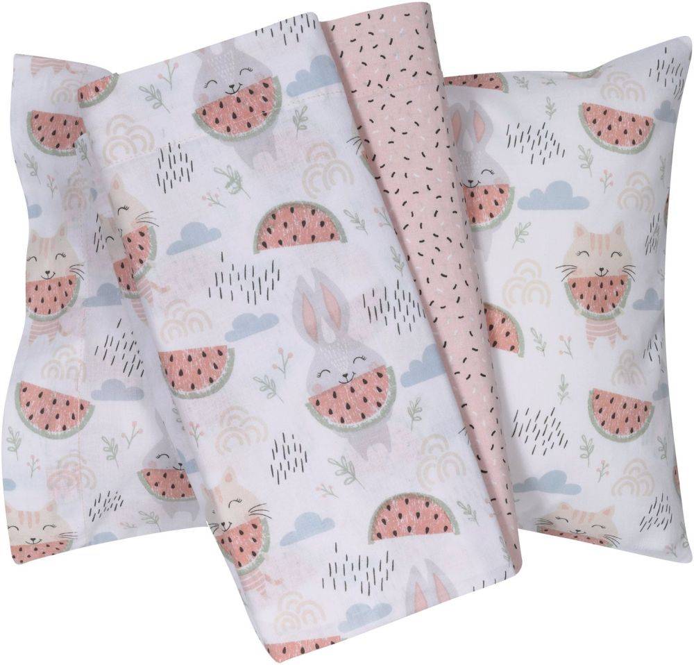 ΣΕΤ ΣΕΝΤΟΝΙΑ ΚΟΥΝΙΑΣ DAS HOME BABY FUN 4811 ΣΟΜΟΝ/ΓΚΡΙ/ΛΕΥΚΟ 130X170CM 3ΤΜΧ DAS HOME