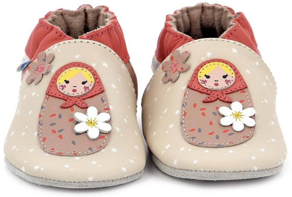 ΠΑΝΤΟΦΛΑΚΙΑ ROBEEZ FLOWER DOLLS 912950 ΜΠΕΖ/ΡΟΖ (EU:17/18)
