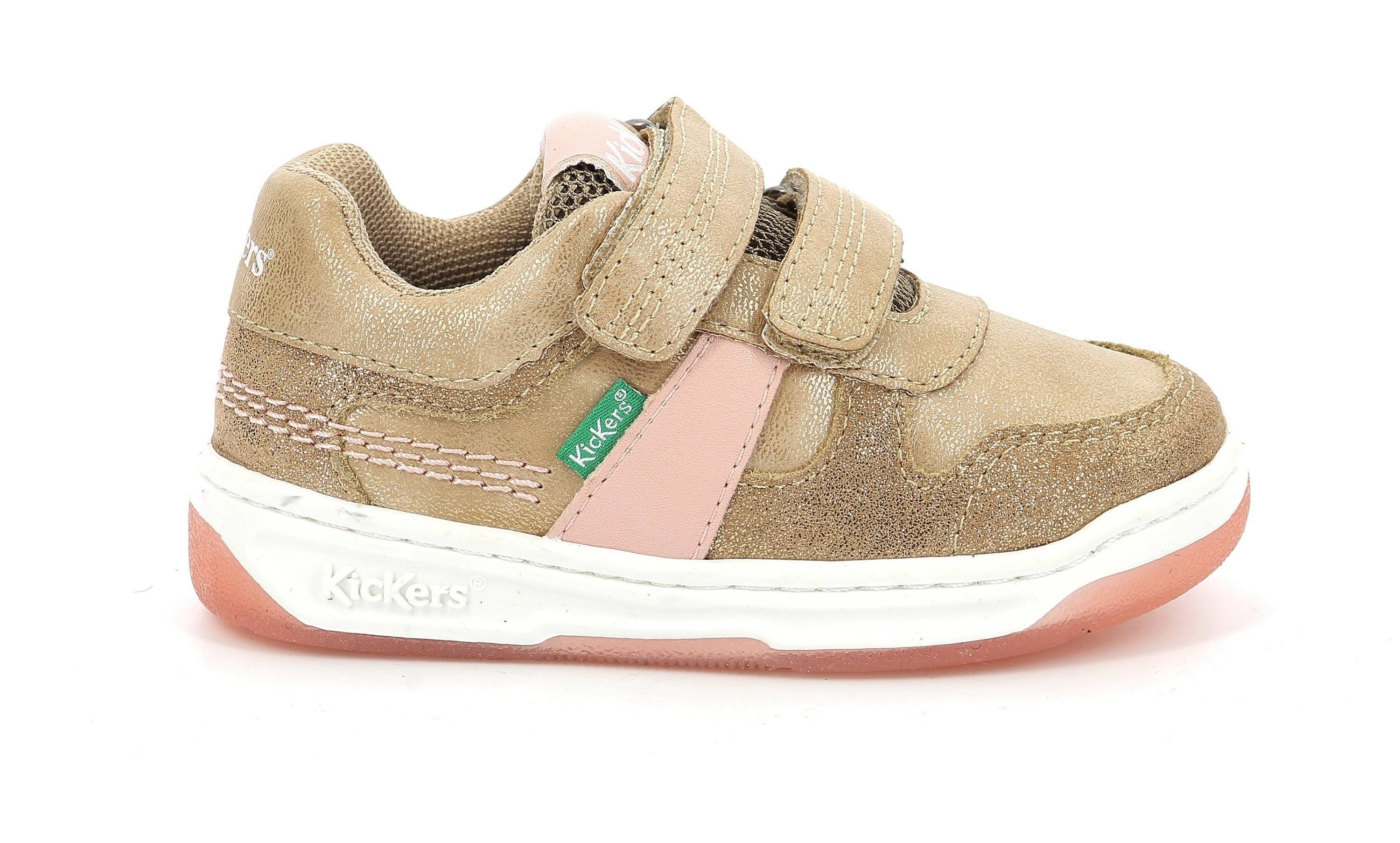 SNEAKERS KICKERS KALIDO 910860 ΜΠΕΖ/ΑΝΟΙΧΤΟ ΡΟΖ (EU:31)