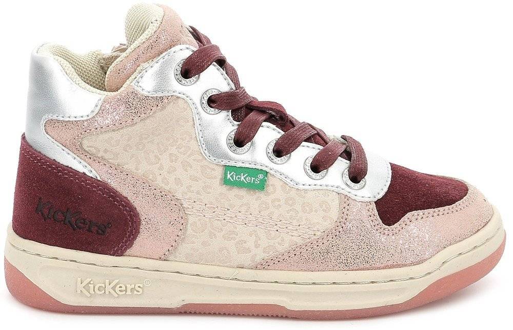 ΜΠΟΤΑΚΙ KICKERS KICKLAX 910881 ΡΟΖ ΑΝΟΙΧΤΟ/ΜΠΟΡΝΤΩ (EU:24) KICKERS