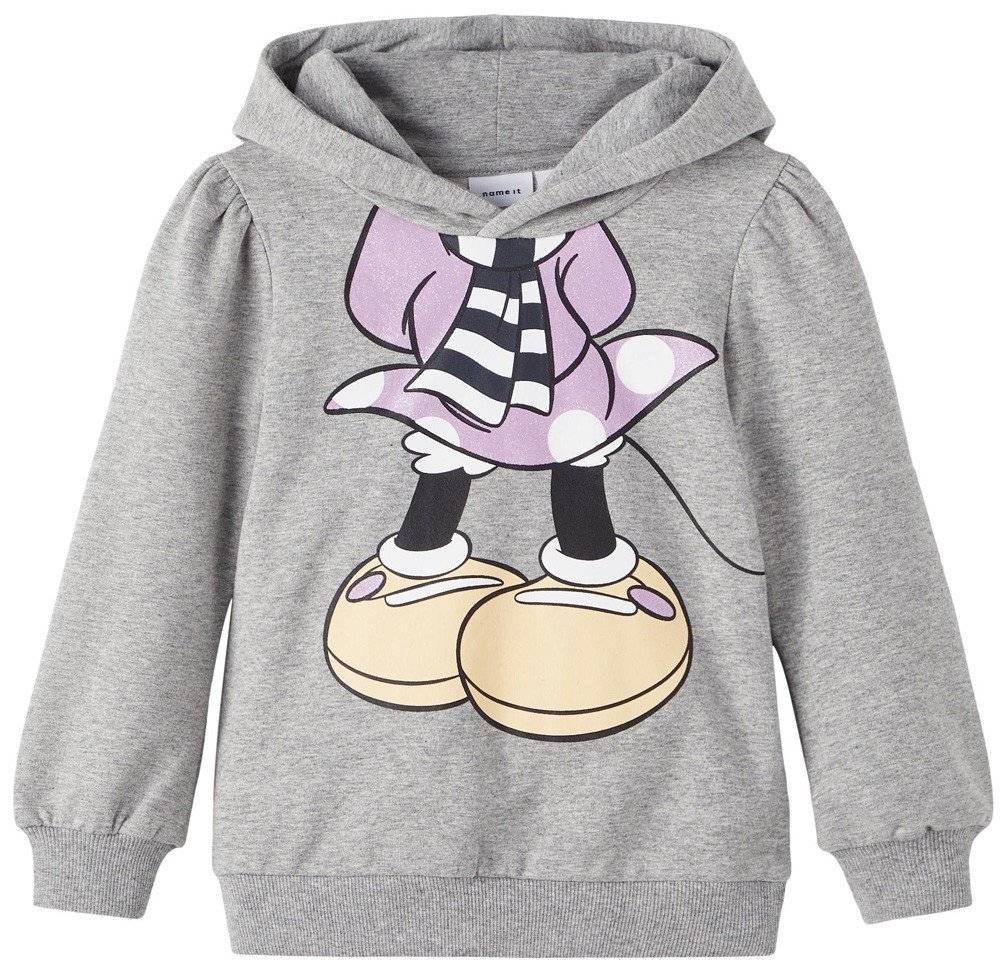 HOODIE NAME IT 13207514 NMFABSI ΓΚΡΙ ΜΕΛΑΝΖΕ (98 CM)-(3 ΕΤΩΝ) NAME IT