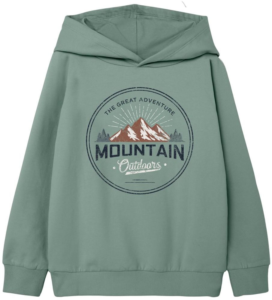 NAME IT HOODIE NAME IT 13206621 NKMVUGO ΠΡΑΣΙΝΟ MINT (122-128 CM)-(7-8 ΕΤΩΝ)